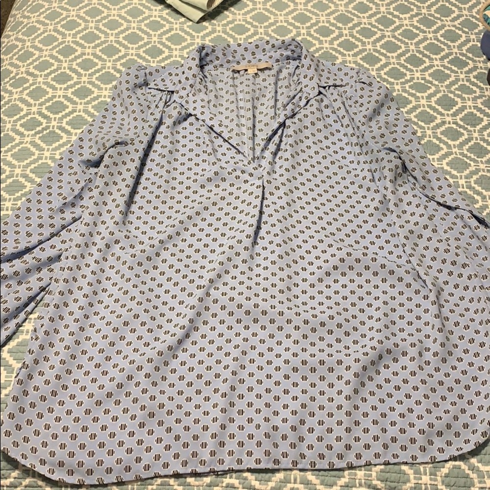 Blue Blouse Small Loft